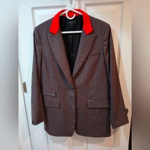 Rag & Bone Glen Plaid Blazer 10